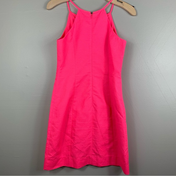 Lilly Pulitzer | Hot Pink Shift Dress | Size 0 - Picture 7 of 10